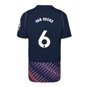 Tottenham Hotspur Jan Paul van Hecke #6 Jalkapallovaatteet Vieraspaita 2026-27 Lyhythihainen